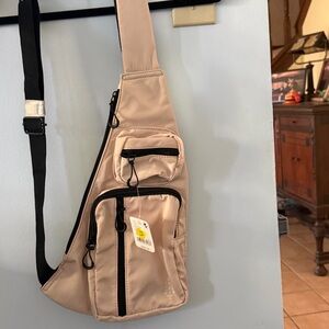 Free people Taupe Crossbody Sling Bag
NWT